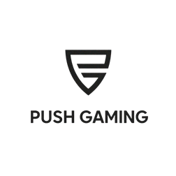 Push Gaming logotip ponudnika priljubljenih spletnih avtomatov